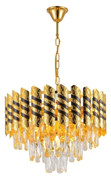 Brilagi - Lustr na řetězu CRISTAL 5xE14/40W/230V pr. 38 cm
