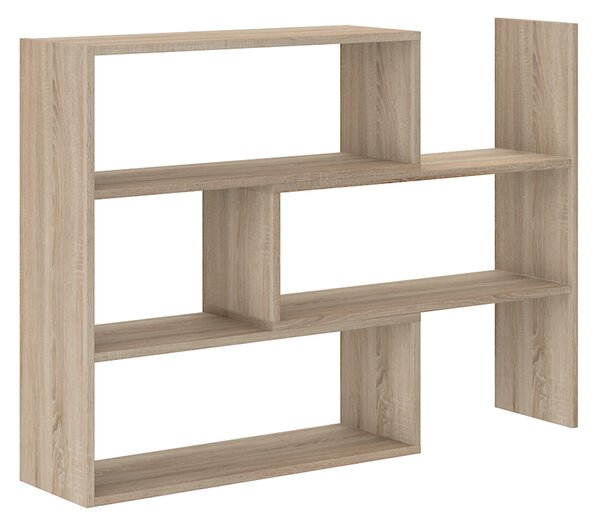 Regál KAROL 03 | nastavitelná šířka 72,5-125 cm x 83 cm | dub sonoma | lamino o síle 22 mm