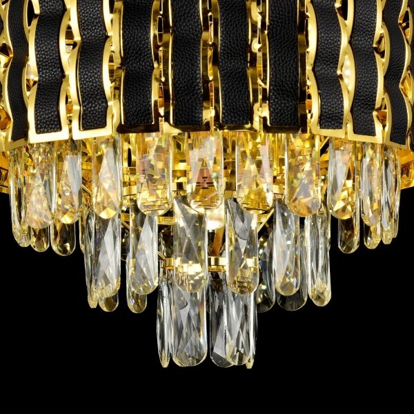 Brilagi - Lustr na řetězu CRISTAL 5xE14/40W/230V pr. 38 cm
