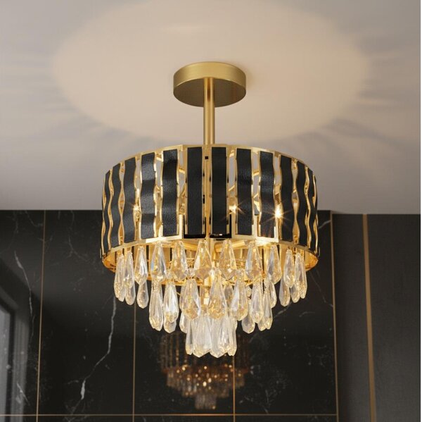 Brilagi - Přisazený lustr CRISTAL 5xE14/40W/230V pr. 38 cm