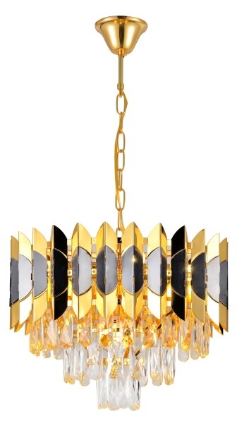 Brilagi - Lustr na řetězu CRISTAL 5xE14/40W/230V pr. 38 cm