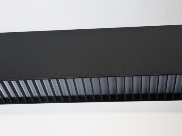 LED Lustr na lanku LED/55W/230V 3000/4000/6500K 120 cm černá