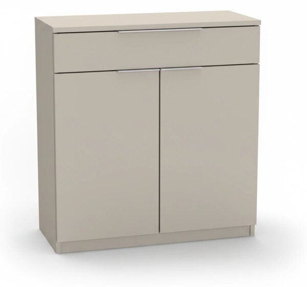 Komoda VARIO 1 Šířka 60 cm, Kašmír, nerez úchytky