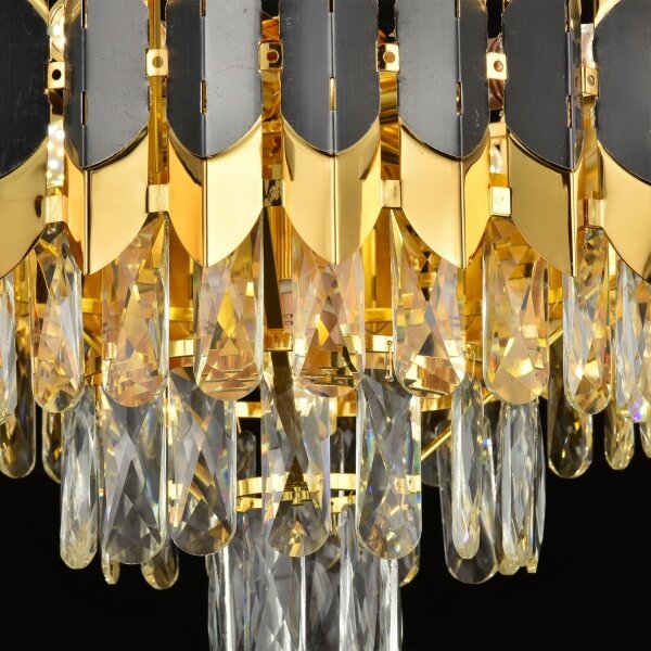 Brilagi - Lustr na řetězu CRISTAL 5xE14/40W/230V pr. 38 cm