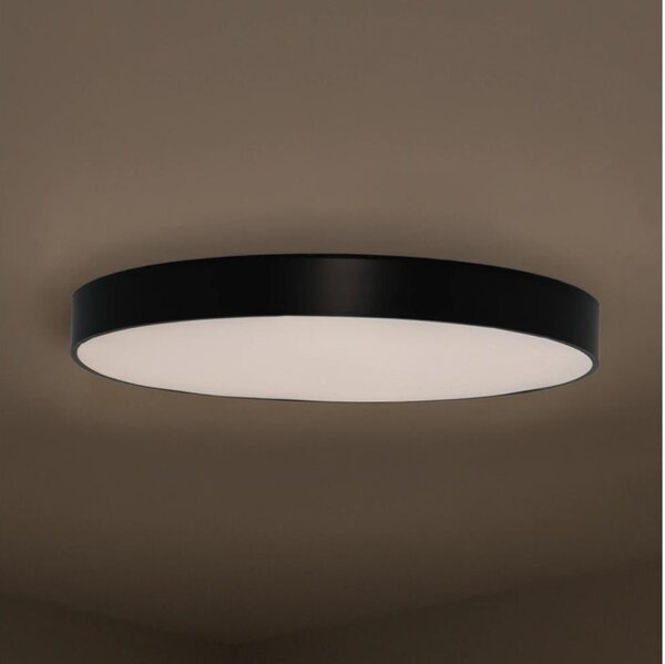 LED Stropní svítidlo LED/135W/230V 3000/4000/6500K pr. 80 cm černá