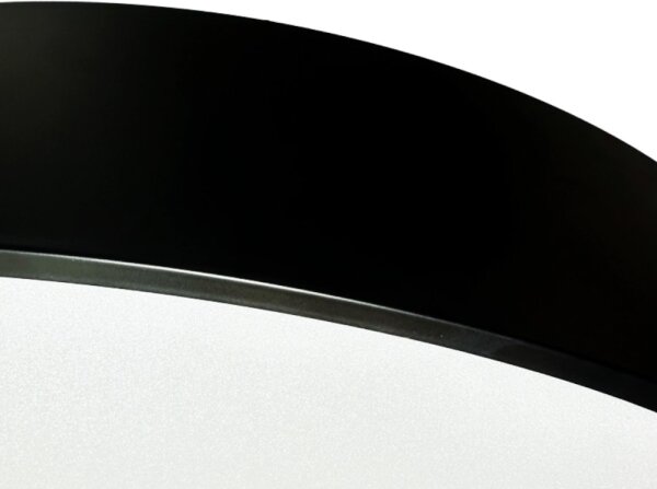 LED Stropní svítidlo LED/135W/230V 3000/4000/6500K pr. 80 cm černá