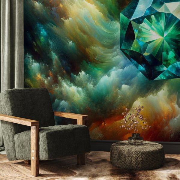Fototapeta - Tyrkysový diamant (245x170 cm)