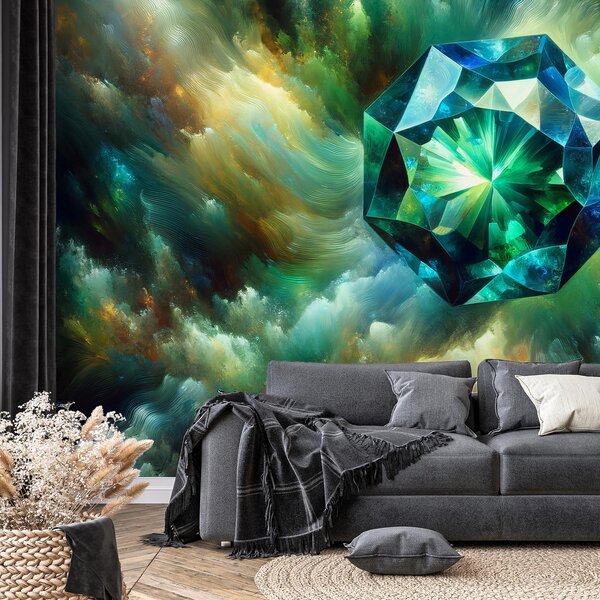 Fototapeta - Tyrkysový diamant (245x170 cm)