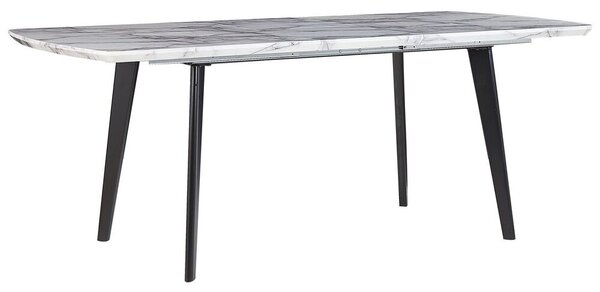 Jídelní stůl MATTILDA (šedá + černá) (pro 6 až 8 osob). 1026738