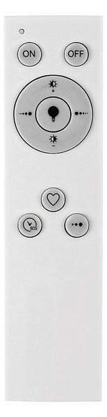 Rabalux 71004 Nefertum LED Stropní svítidlo s ovladačem | Variabilní | Stmívatelné | 38W | Bílá | Černá - r-71004
