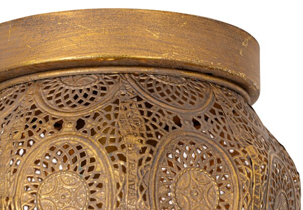 Orientální stropní svítidlo zlaté 19 cm - Mowgli