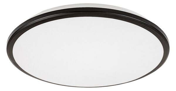 RABALUX Přisazené LED stropní kulaté svítidlo ENGON, 45W, teplá bílá, 48cm, černé 0071130