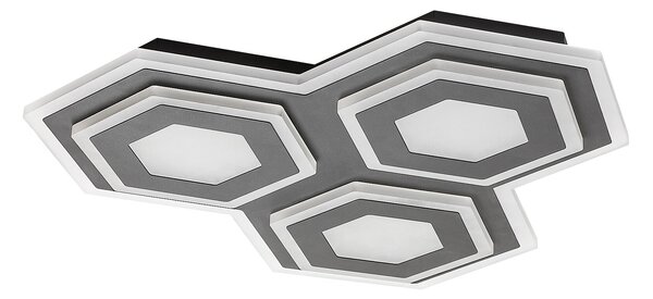 Rabalux 71115 Bitsi LED Stropní svítidlo s ovladačem | Variabilní | Stmívatelné | 7,2W | Bílá | Černá - r-71115
