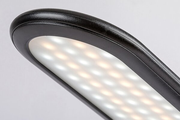 Rabalux 74007 Adelmo LED Moderní stolní lampička | Variabilní | Stmívatelné | 10W | Bílá | Černá - r-74007
