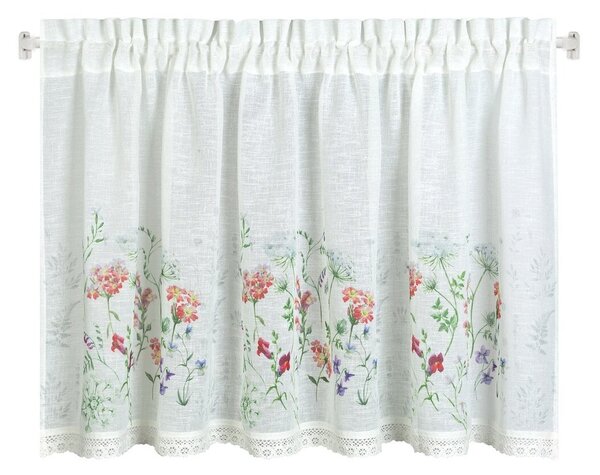 KRÁTKÁ ZÁCLONA NA PÁSCE SYLVIA 60X150 CM VÍCEBAREVNÁ