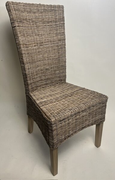 Hitra Jídelní židle LASIO vysoká slimit grey /polstr