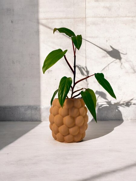 Plantbee Květináč Rubus 10cm terakotová