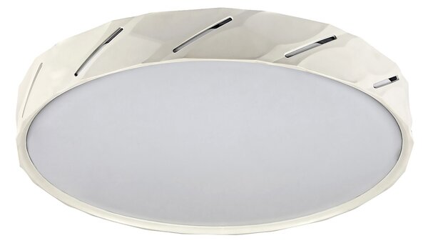 RABALUX Přidazené stropní LED kulaté osvětlení NESSIRA, 25W, teplá bílá, 39cm, bílé 0071119