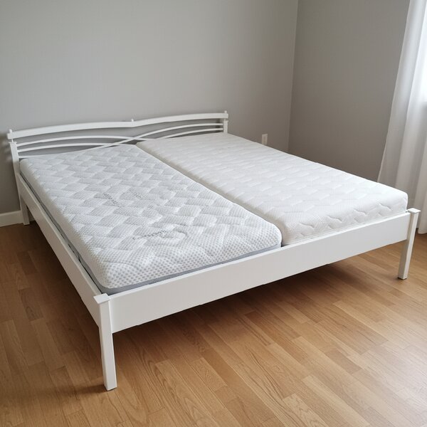 Česká Kovová postel ANGELETA Barevne provedení: černá, Rozměr: 90 x 200 cm