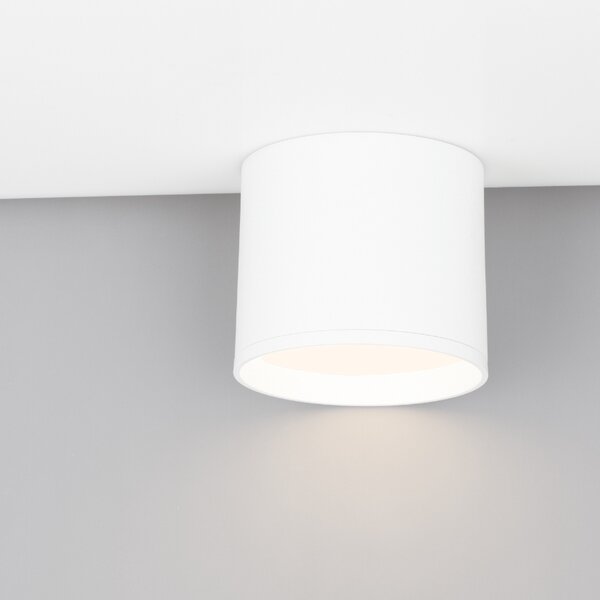 Bílé kovové bodové LED světlo Nova Luce Ziaza 10 cm
