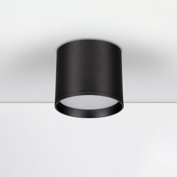 Černé kovové bodové LED světlo Nova Luce Ziaza 10 cm