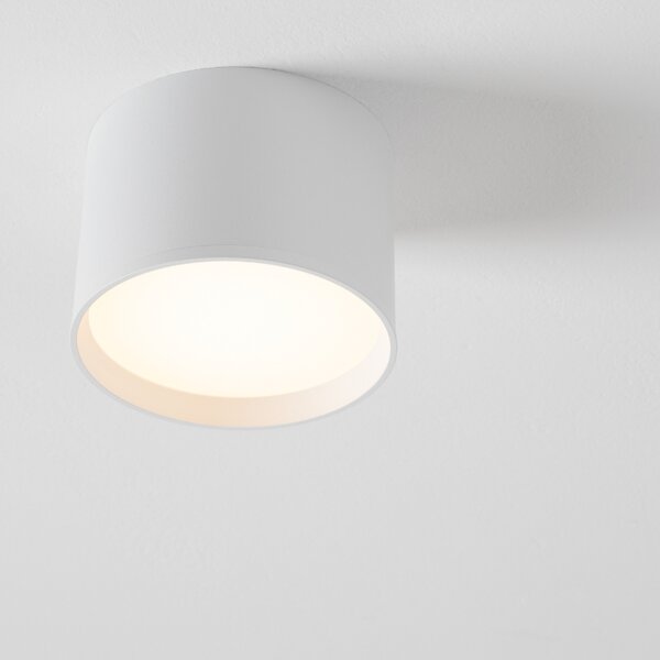 Bílé kovové bodové LED světlo Nova Luce Ziaza 12 cm