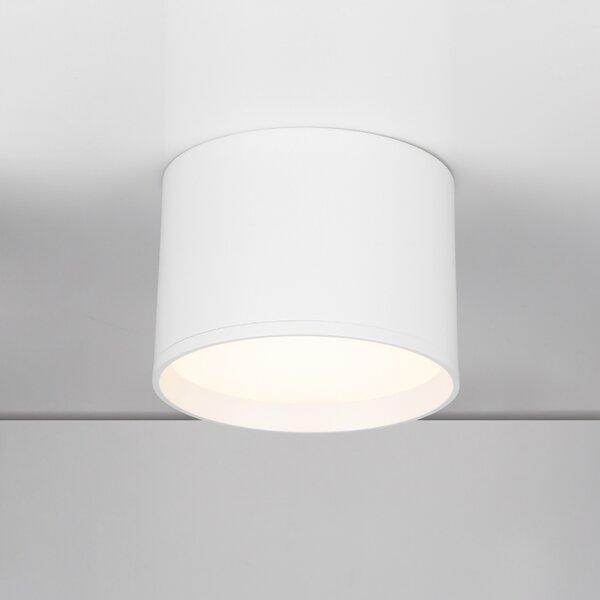 Bílé kovové bodové LED světlo Nova Luce Ziaza 12 cm
