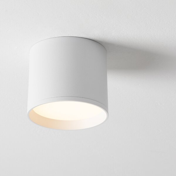 Bílé kovové bodové LED světlo Nova Luce Ziaza 10 cm