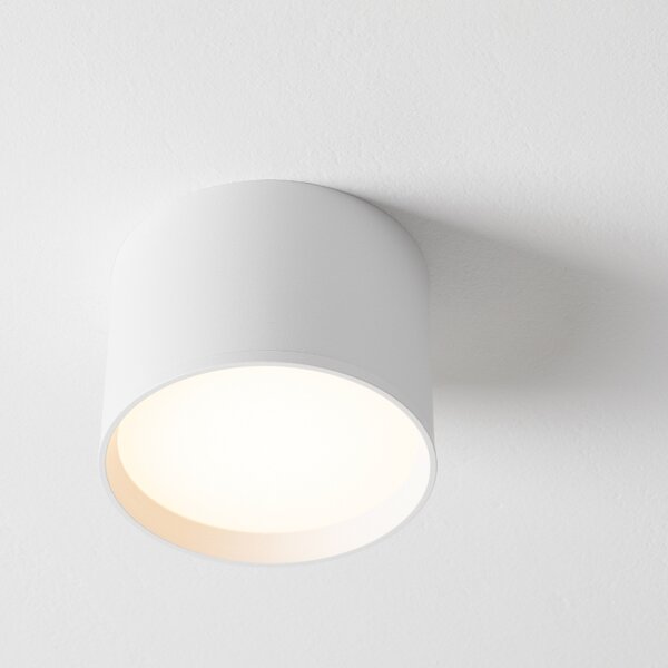 Bílé kovové bodové LED světlo Nova Luce Ziaza 12 cm