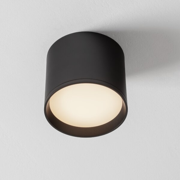 Černé kovové bodové LED světlo Nova Luce Ziaza 10 cm