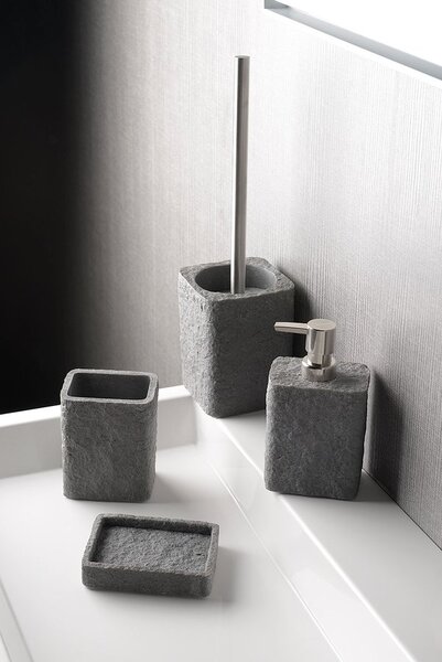 Gedy Gedy, ARIES WC kartáč na postavení, šedá, AR3308
