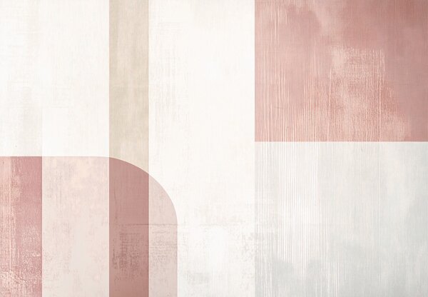 Fototapeta - Minimalistická béžová tapeta (245x170 cm)