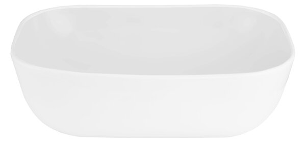 Gamma Miki, umyvadlo na desku 460x335x130 mm, bílá lesklá, GMA-UC-MIKI