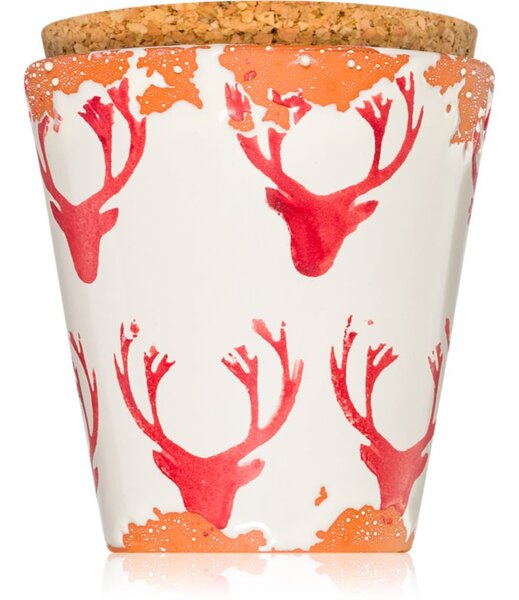 Wax Design Deer Red vonná svíčka 8 cm