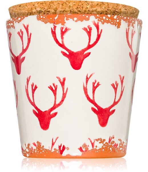 Wax Design Deer Red vonná svíčka 10 cm
