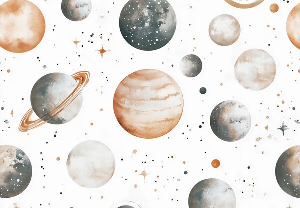 Fototapeta - Zemité planetky (245x170 cm)