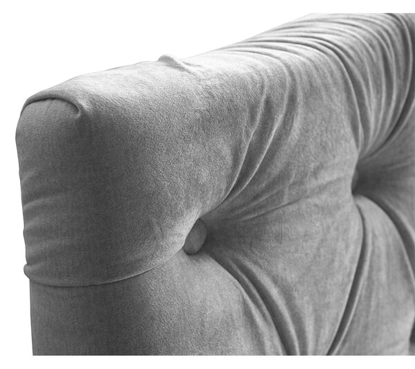 Postel 59 LIMA 200x200 cm s úložným prostorem Světle hnědá