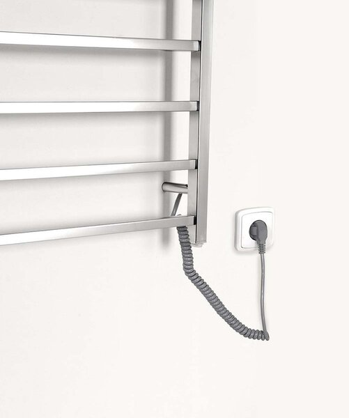 Sapho Sapho, ESKINADO elektrický sušák ručníků, hranatý, 620x1160 mm, 120 W, nerez, ER430V