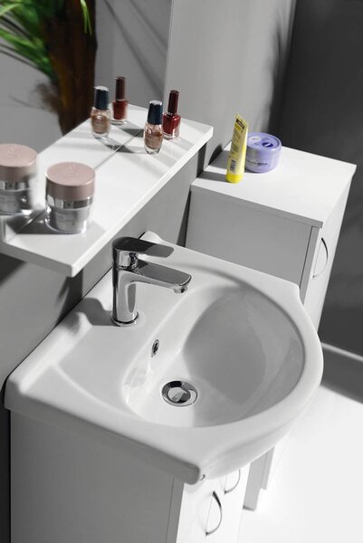 Aqualine Aqualine, SIMPLEX ECO skříňka za pračku 63x25x190cm, bílá, SIME715
