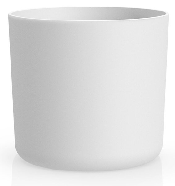 Plastkon Obal na květináč Lora 30 cm bílá