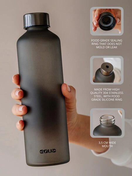 Skleněná lahev EQUA Ash 750 ml