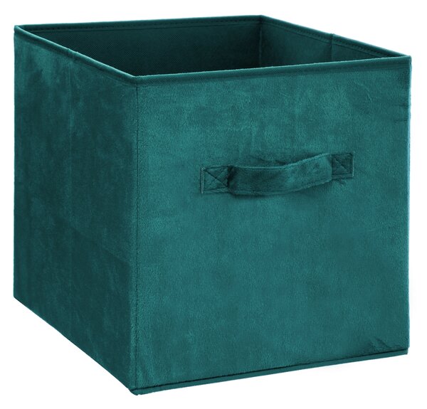 Úložný box Soft, 31x31x31 cm, zelená