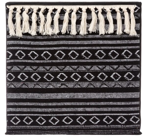 Úložný box Tassel, 31x31x31 cm, černá