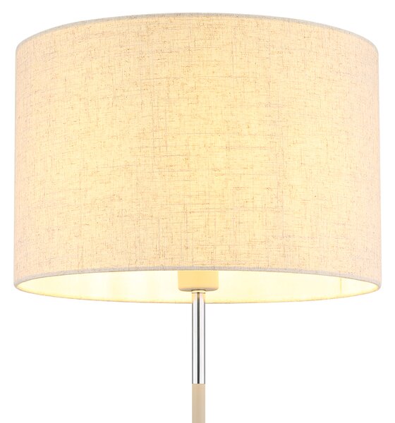 Stojací lampa DELEON písková