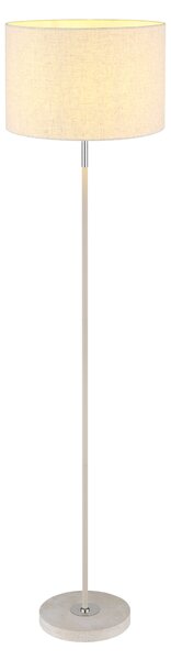 Stojací lampa DELEON písková