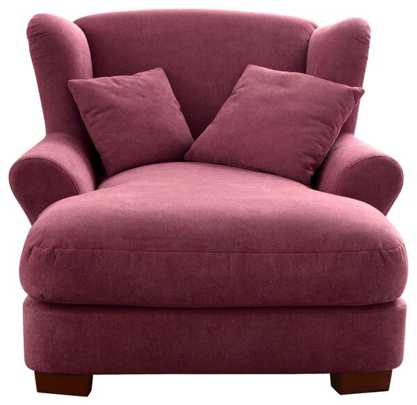 XXL KŘESLO, textil, tmavě červená Sit & More - Online Only křesla & taburety, Online Only
