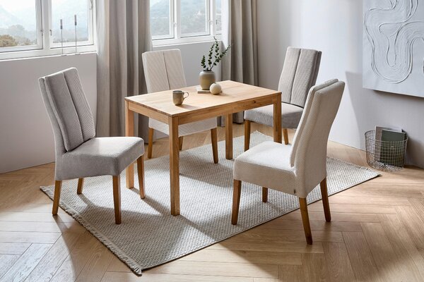 JÍDELNÍ STŮL, divoký dub, 110-160/70/75 cm Linea Natura - Jídelní stoly