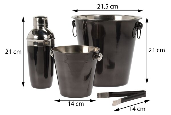 Barmanská souprava Bucket 4-dílná