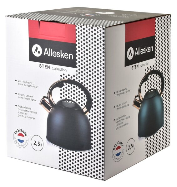 Kovová čajová konvice Sten Silver 2,5l