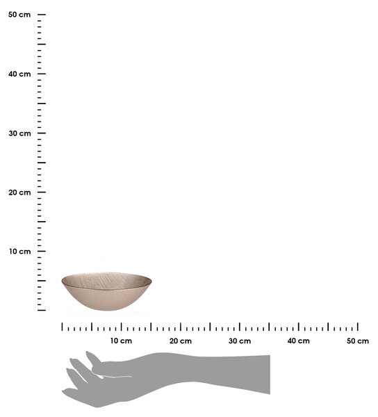 Skleněná mísa Champagne (fi) 15 cm